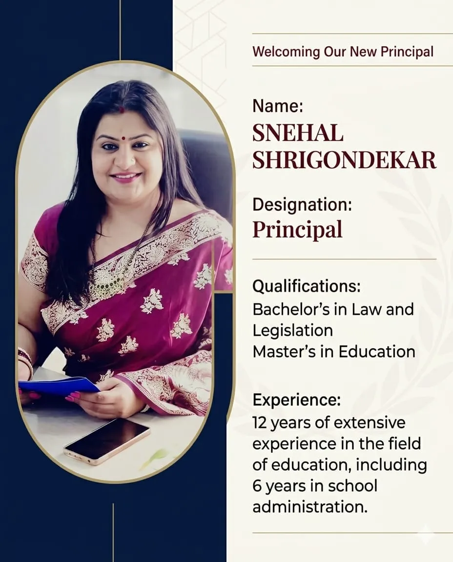 New Principal