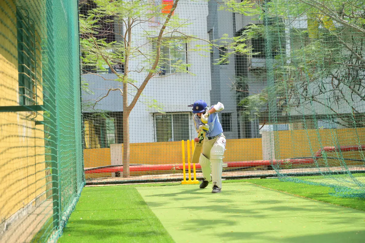 Cricket practice
